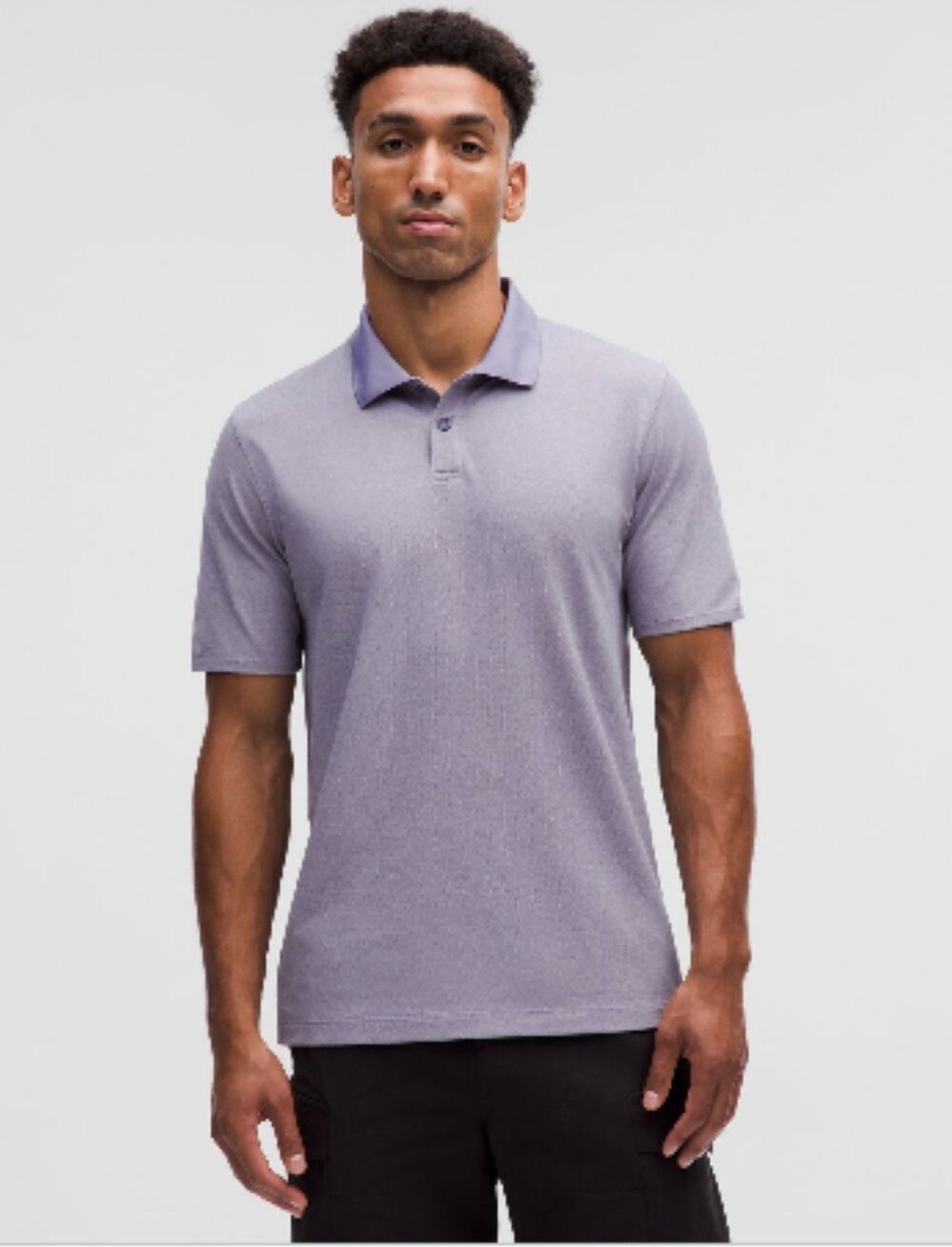 lululemon Pique Classic Fit Polo Short Sleeved Shirt Size XL